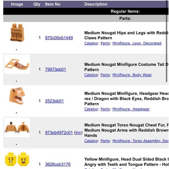 Lego Series 24 T Rex Costume - Picture 6 of 7